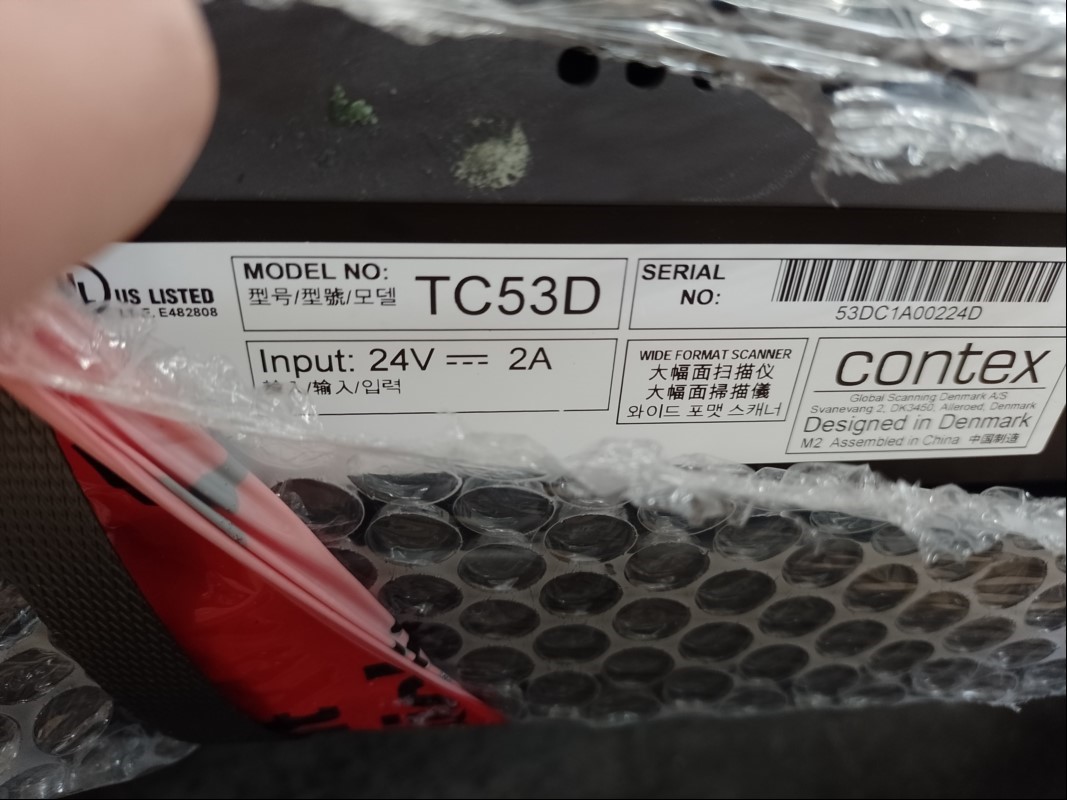 CONTEX LED Scanner SD One MF 3 (Model: TC53D), Inbetriebnahme laut Rechnung 4/22, ungeprüft! (ID=V11-00)