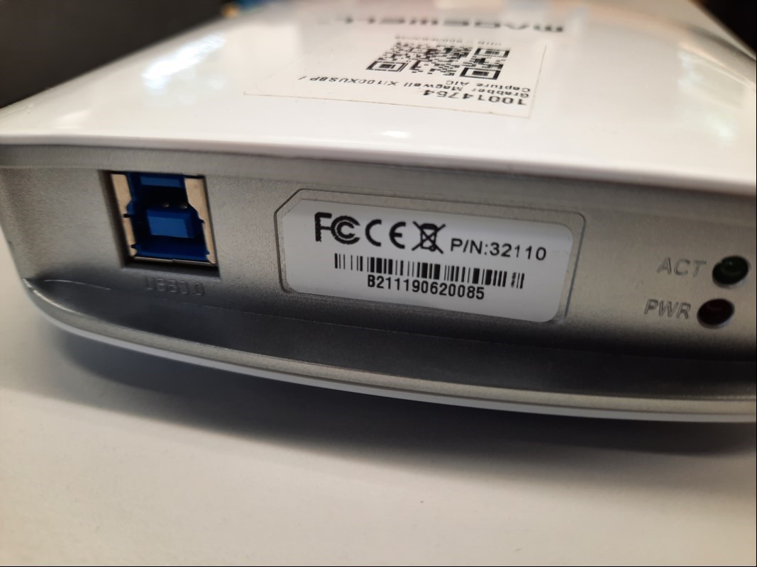 Magewell USB Capture AIO mit div. Anschlusskabel, siehe Bild, ungeprüft, keine Garantie auf Funktion und Vollständigkeit (ID=V03-03)