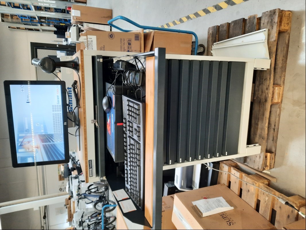 Warenausgabesystem Tool24 Master GT24, elektronischer Werkzeugschrank bestehend aus Werkzeugschrank S11- Baujahr 2021,Elo 21,5'' Touch-Monitor 2202L E351600, Lenovo ThinkCentre M720s, Elatec EvolutionID, Honeywell Handscanner MS9540, 4x Schlüssel ...