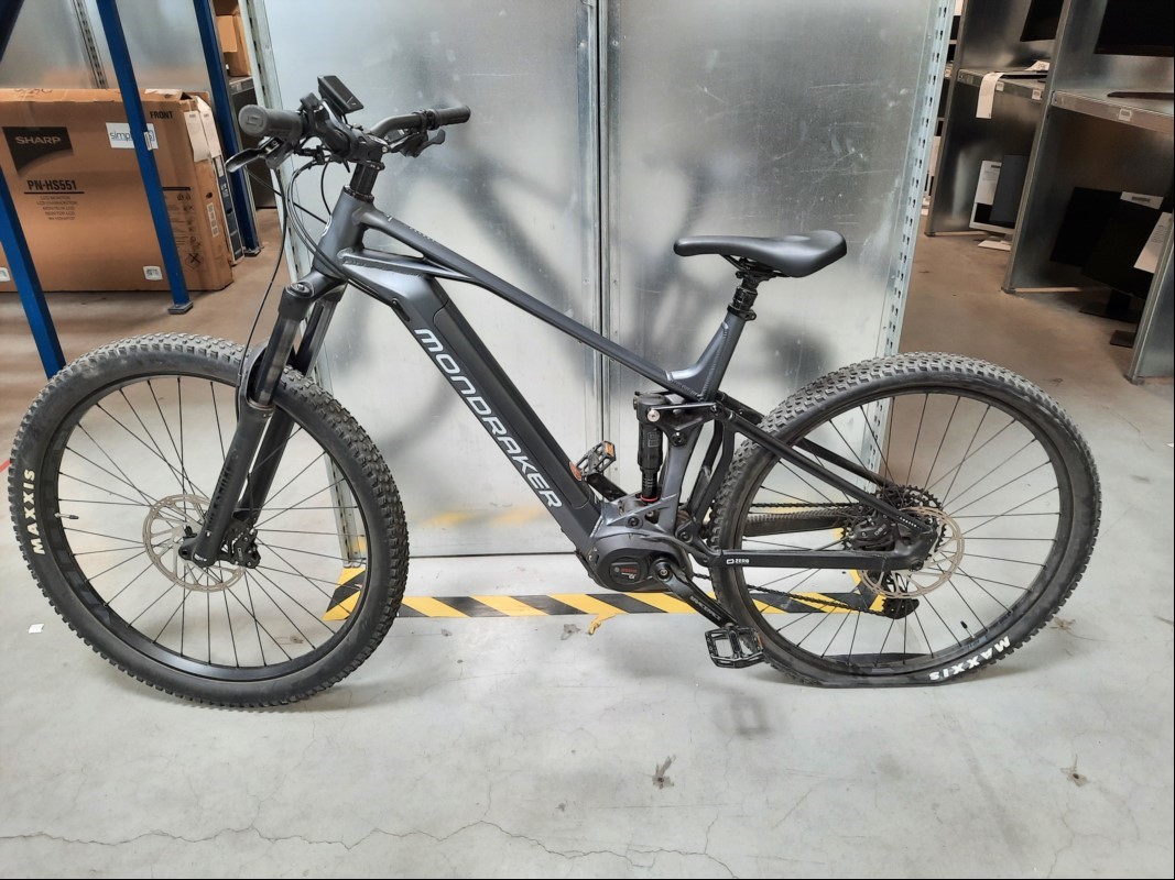 Mondraker Dusk Fully E- Bike, Farbe: schwarz, Rahmen: Dusk 661 Aluminium Stealth Evo, Rahmengröße: XL, Reifengröße: 29