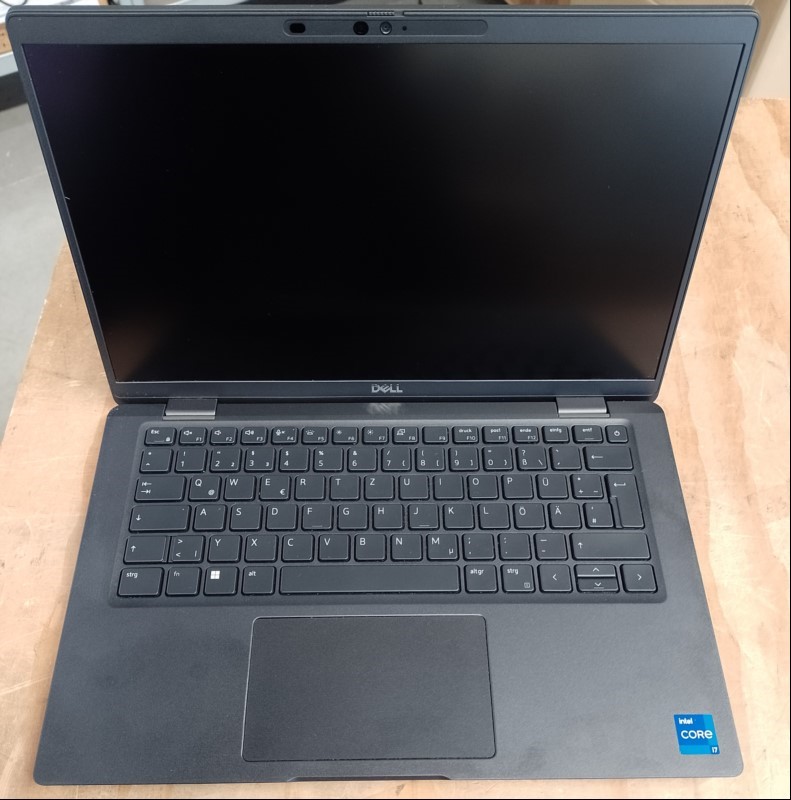 Dell Latitude 7420 Notebook mit Intel Quad-Core i7-1185G7 3.00GHz (4-Kern, HT), 16 GB RAM, Display: 35,6 cm (14'') (Auflösung 1920 x 1080), 512 GB M.2 SSD (BC711 NVMe SK hynix), 1x USB 3.0 Anschluss, 2x USB-C, LTE /4G, Wireless-LAN, Bluetooth, Int...