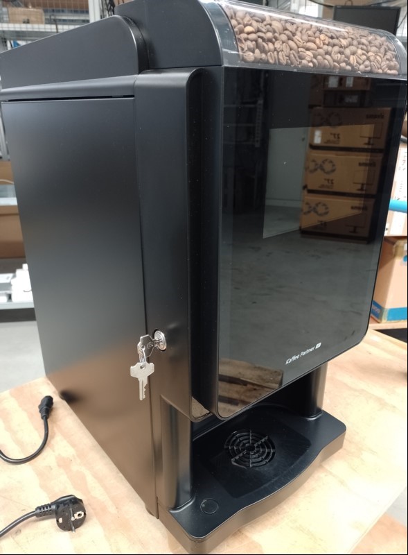 Rheavendors Kaffee Partner BARISTA Compact E3R1M (Type: T.TOP 07), 7 Zoll-Farbtouchscreen, Festwasseranschluss, Seriennummer: 20233838683 mit 2 Schlüssel, Inbetriebnahme 12.2023, leichte Abnutzungen an der Tropfschale, sonst guter optischer Zustan...