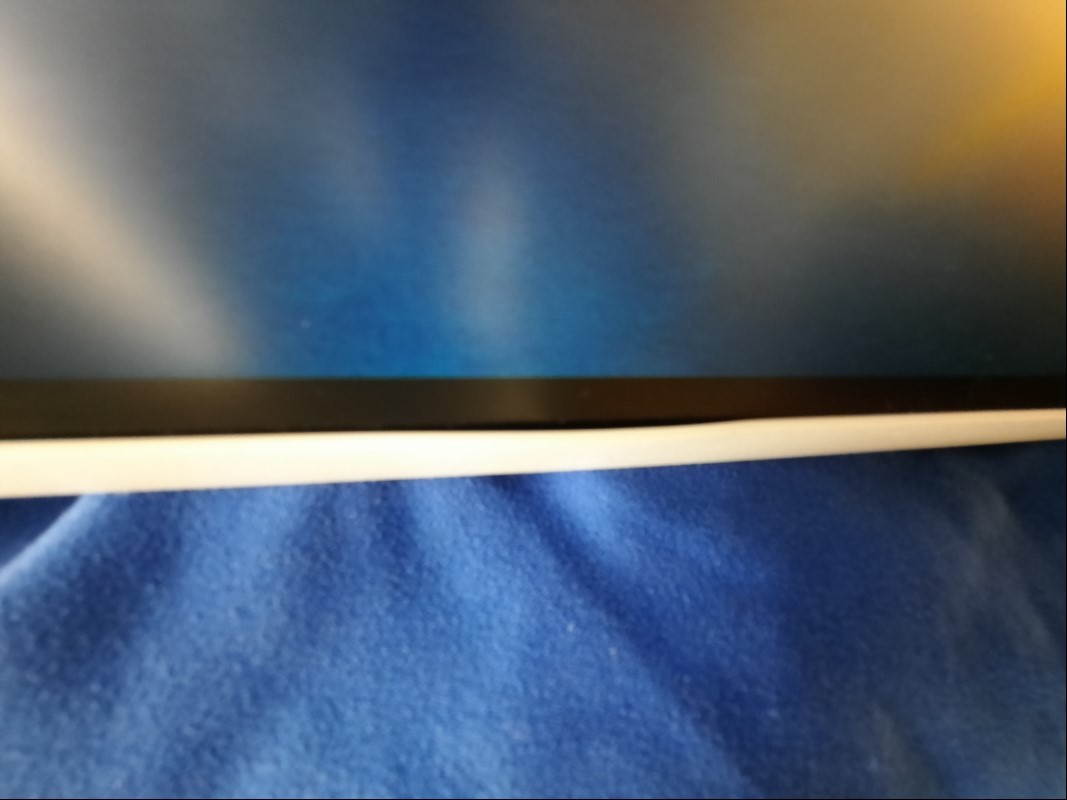 68,6cm (27\'\') TFT-Display NEC MultiSync EA271N (Model: M277D4) (Auflösung 1920x1080), TCO Certified, VGA, HDMI, DisplayPort, Farbe: Weiß, Seriennummer: 1Y600701TB, höhenverstell-,dreh-, neig- und schwenkbar, Bruch im Rahmen-siehe Bilder (ID=V02-91)