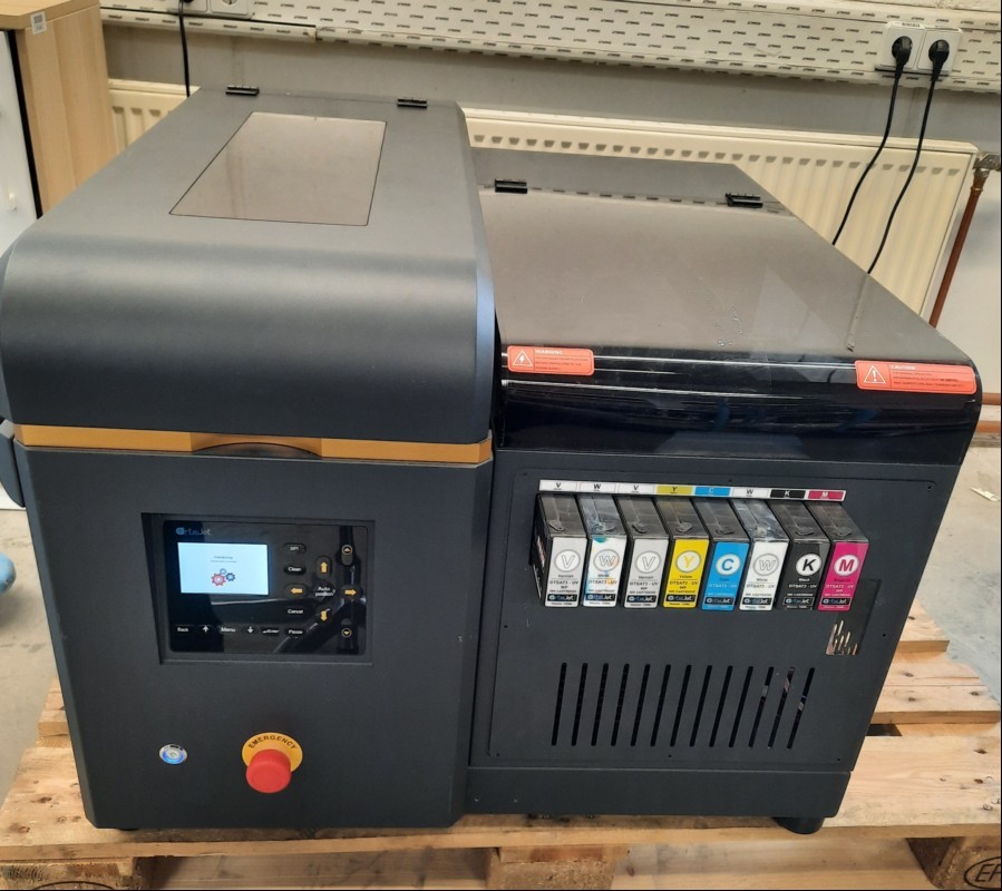 Artis 3000 PRO UV Drucker, SN: R3AJ208122023U586, elektrisch geprüft, Gerät lässt sich Einschalten, keine weiteren Tests möglich.
keine Garantie auf Funktion und Vollständigkeit, alle Angaben ohne Gewähr - weitere technische Daten auf der Herstell...
