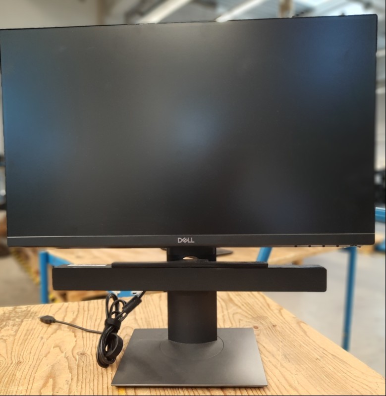 55,9cm (22\'\') TFT-Display Dell P2219H (Auflösung 1920 x 1080), TCO Certified, 2x USB 2.0 Anschluss, 2x USB 3.0 Anschluss, VGA, HDMI, DisplayPort, weitere Anschlüsse: USB-Uplink 3.0, Baujahr/Inbetriebnahme: 2019, Farbe: schwarz, Seriennummer: HHBX7...