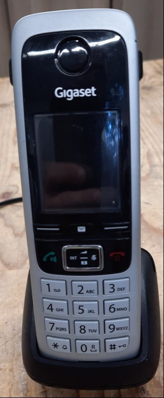 Gigaset C430HX inkl. Ladeschale mit Netzteil, guter Zustand, ungeprüft, keine Garantie auf Funktion und Vollständigkeit (ID=T09-00)