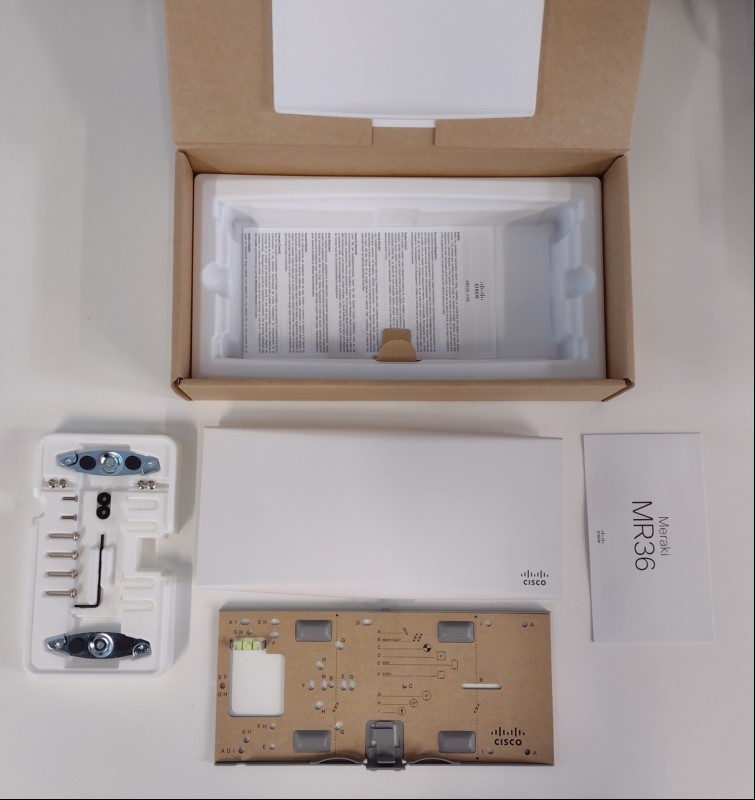 Cisco Meraki MR36 Access Point, in OVP, ungeprüft, ohne separates Netzeil, keine Garantie auf Funktion und Vollständigkeit (ID=T01-00)
