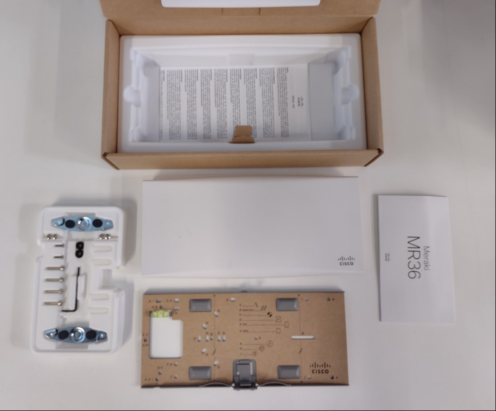 Cisco Meraki MR36 Access Point, in OVP, ungeprüft, ohne separates Netzeil, keine Garantie auf Funktion und Vollständigkeit (ID=T01-00)