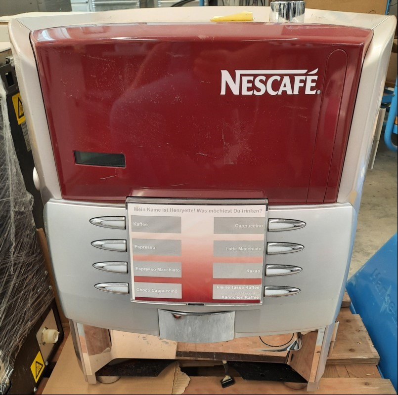 Kaffeevollautomaten 2 X Nescafe, 1 X Dallmayr, ungeprüft, teilweise demontiert, siehe Bilder,  kein Schlüssel, Verkauf als defekt zum Aufarbeiten oder Ersatzteilgewinnung, alle Angaben ohne Gewähr, KEIN VERSAND – NUR SELBSTABHOLUNG!! NO DELIVERY –...
