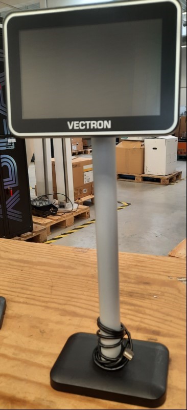 Vectron CD75 Pole long Rev.1.00 Kassen-Kundenanzeige, Kratzer am Fuß, siehe Bild, ungeprüft, keine Garantie auf Funktion und Vollständigkeit (ID=V07-12)