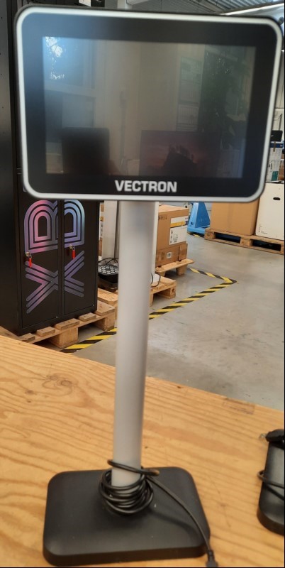 Vectron CD75 Pole long Rev.1.00 Kassen-Kundenanzeige, Kratzer am Fuß, siehe Bild, ungeprüft, keine Garantie auf Funktion und Vollständigkeit (ID=V07-12)