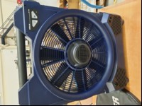 Wöhler BC 600 Blower Check Blower Door Messgerät, Baujahr: 2023, SN: 1086, inkl. Teleskop Stange, Abdichtplane, Abdeckhaube, Transporttasche(verschmutzt), Kunstoffkoffer mit Abdichtklemmen-Set, nur elektrisch geprüft (Gerät lässt sich einschalten,...