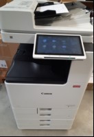 Canon Advance DX C 3830i  Zubehör: DADF-BA1, Faxkarte, Kassettenunterschrank AW1, Gehäuse mit Abschürfungen, Ausdrucke gut,  Reinigung und Wartung empfohlen,  Seitenanzahl: gesamt ca. 39725,color 27551, s/w 12174 Toner:  ca. 10%  Inbetriebnahme 02...