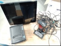 Touchkasse Partner mit Bondrucker und Scanner, alles ungeprüft und stark verschmutzt! Lieferumfang siehe Bild! (ID=V10-32)