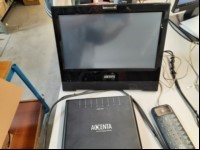 Teile aus Hotspot-System mit Shuttle All in One (AIO) Model: X50V6,
Accenta Sound & Signage Solutions und mymusic organizer, ungeprüft, keine Garantie auf Funktion und Vollständigkeit (ID=V16-92)