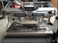 Siebträger / Espressomaschine / Kaffeemaschine BFC Galileo, 2 Brühgruppen, Inbetriebnahme: 05.2022, sehr guter optischer Zustand, mit 2x OBEL Mito M64 OD elektronische Dosiermühle, Lieferumfang siehe Bilder! (ID=V11-00)