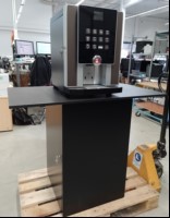 Kaffeeautomat Rheavendors LaRhea grande V+FT inkl. Unterschrank mit Ablagefläche, 2x Schlüssel für die Maschine + 2x Schlüssel für Unterschrank, Inbetriebnahme: 04.2022, Seriennummer: 20220505488, Gerät nur elektrisch nicht auf Funktion geprüft (L...