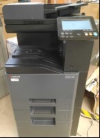 Kyocera TASKalfa 408ci SN:VZV0Y00876, 2 Papierkassetten, Faxkarte, 1 X Toner bk  neu orig. dabei,  Inbetriebnahme 04.2021, Probedruck OK, Gedruckte Seiten: 50010 gesamt laut Statusseite Tonerstand unter 30%, optisch gebrauchter Zustand mit Gebrauc...
