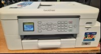 Brother MFC J4340DW, SN: E80957F1H515108, ,DIN A4 Multifunktionsgerät (Faxgerät, Scanner, Kopierer und Drucker), Anschlüsse: USB,  WLan, optisch guter Zustand, ohne Tinte, keine weiteren Tests durchgeführt, alle Angaben ohne Gewähr, keine Garantie...