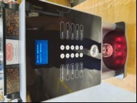 Kaffeeautomat PressoLine 150 - elektrisch geprüft, Gerät lässt sich einschalten, keine weiteren Tests durchgeführt, Schlüssel im Schloss abgebrochen, ein weiterer Schlüssel ist vorhanden, siehe Bilder, keine Garantie auf Funktion und Vollständigke...