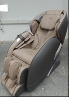 Massagesessel Casada Alphasonic II CMS-532 creme/braun, mit Schnellstart-Panel und Fernbedienung, Seriennummer: A2CB202403210008, Inbetriebnahme: 05.2024, der Massagesessel lässt sich in Betrieb nehmen und Massagefunktion ok, sehr guter optischer ...