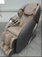 Massagesessel Casada Alphasonic II CMS-532 creme/braun, mit Schnellstart-Panel und Fernbedienung, Seriennummer: A2CB202403210007, Inbetriebnahme: 05.2024, der Massagesessel lässt sich in Betrieb nehmen und Massagefunktion ok, sehr guter optischer ...