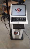VST-Digitalportrait DP1 smart,Optimale Bildpräsentation auf 17 Monitor mit großem Betrachtungswinkel, Inbetriebnahme 03.2022, Stativ  mit 3D-Kugelkopf für Flexibilität der Kameraposition. Präsentations- und Printsystem für das Passbild- und Bewerb...