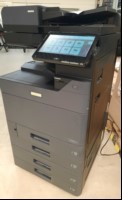 Utax Farbkopierer 2508ci, SN:H574442999, Inbetriebnahme 07.2024, 4 Papierfächer, Toner: ca. 5- 10% Zähler: Black 16255 , Color 11319, laut Statusseite, optisch guter Zustand, Ausdrucke gut, keine weiteren Tests durchgeführt, keine Garantie auf Vol...