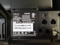 Snom IP Telefon D862, Seriennummer: CHNLB16062301270, VoIP-Telefon, Inbetriebnahme: Okt. 2024,siehe Beispielbilder, ungeprüft keine Garantie auf Funktion und Vollständigkeit (ID=V15-73)