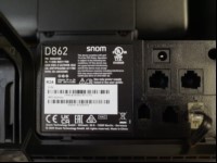 Snom IP Telefon D862, Seriennummer: CHNLB16062301272, VoIP-Telefon, Inbetriebnahme: Okt. 2024,siehe Beispielbilder, ungeprüft keine Garantie auf Funktion und Vollständigkeit (ID=V15-73)