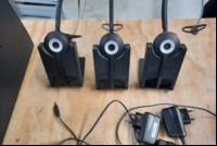 3x Jabra PRO 920 (SKU: 920-25-508-101) Base und Headset, inkl Netzteile, komplett ungeprüft, keine Garantie auf Funbktion und Vollständigkeit (ID=V16-03)