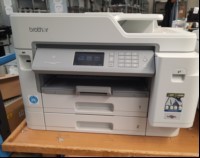 Brother MFC-J5945DW, SN: H0H408417, DIN A4 Multifunktionsgerät (Faxgerät, Scanner, Kopierer und Drucker), 2 Papierfächer, Anschlüsse: USB, WLan, optisch guter Zustand, Tinte fast verbraucht, keine weiteren Tests durchgeführt, alle Angaben ohne Gew...