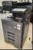 Kyocera TASKalfa 3253ci, SN:RFH9714130 4 Papierkassetten,Zähler total:66442, color:21331, s/w:45111, gebrauchter Zustand mit Verschmutzungen, Klebereste und Abschürfungen am Gehäuse,  Datenlöschung durchgeführt, Reinigung und Service empfohlen, ke...