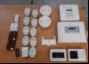 Einbruch- und Brandmeldesystem Visonic EMA PowerG, alles ungeprüft, 2x Visonic PowerMaster , 2x Kommunikationsmodul,  2x Rauchmelder, 10x Bewegungsmelder, 7x Tür-Fensterkontakt, Fernbedienung,  keine Garantie auf Funktionen und Vollständigkeit, al...