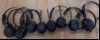 8x Jabra Evolve2 65 UC Mono Headsets ohne Basis, teilweise Verschmutzt, ungeprüft, keine Garantie auf Funktion und Volständigkeit (ID=T09-00)