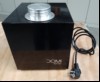 Domi Sense Aroma Diffusor ohne Standfuss (4x Gummifüße), Farbe: schwarz, Maße: Höhe: 21,5 cm, Breite: 20,5 cm, Tiefe: 20,5 cm, S/N: 100-300-384,nur elektrisch geprüft (Gerät lässt sich einschalten, keine weiteren Tests durchgeführt), keine Garanti...
