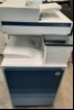 HP MFP E78625dn, SN: CNBBRB21GM, 4 Papierfächer,  Gerät optisch schlechter gebrauchter Zustand, Unterschrank Rollen defekt Ausdrucke  nicht möglich, ohne Betriebssystem, Gerät startet nicht da Festplatte fehlt, Verkauf als defekt,  keine weiteren ...