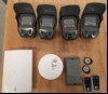 Teile aus Videofied Sicherheitssystem Überwachungs-/Alarmanlage, Lieferumfang siehe Bild, komplett ungeprüft, keine Garantie auf Funktion und Vollständigkeit (ID=T04-00)