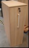 Orgatower, Schrank mit ausziehbarem Fach und 2 Einlegeböden, Farbe Außen und Front: Graueiche-Dekor, Innen: weiß, Maße: 400x800x1245mm, Zugriff links, inkl. 2x Schlüssel, Verschmutzungen und Kratzer sind möglich, siehe Bsp.-Bilder, Kein Versand/Ve...