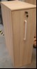 Orgatower, Schrank mit ausziehbarem Fach und 2 Einlegeböden, Farbe Außen und Front: Graueiche-Dekor, Innen: weiß, Maße: 400x800x1245mm, Zugriff rechts, inkl. 2x Schlüssel, Verschmutzungen und Kratzer sind möglich, siehe Bsp.-Bilder, Kein Versand/V...