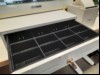 Teile aus COMCASH COMHAIR Kassensystem Shuttle AIO Model P90U, Kassenlade: weiß mit einem Schlüssel und Epson TM-30 Bondrucker, Geräte sind teilweise  vergilbt und Verschmutzt, siehe Bilder, Geräte nur elektrisch geprüft(die Computerkasse fährt ho...