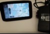 GPS-Navigationsgerät Webfleet Solution Pro 7350 TRUCK (Model: 4PN50 / 4KY0.001.00), 13cm (5") Touchdisplay, Anschlüsse: MicroSD und Micro-USB, TomTom ließ sich einschalten und zurücksetzen,  Seriennummer: ZJ4191T00845 und Webfleet Solutions Link 7...